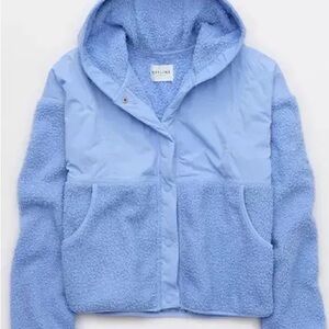 NWT OFFLINE By Aerie Fluff Love Sherpa Jacket Womens XS